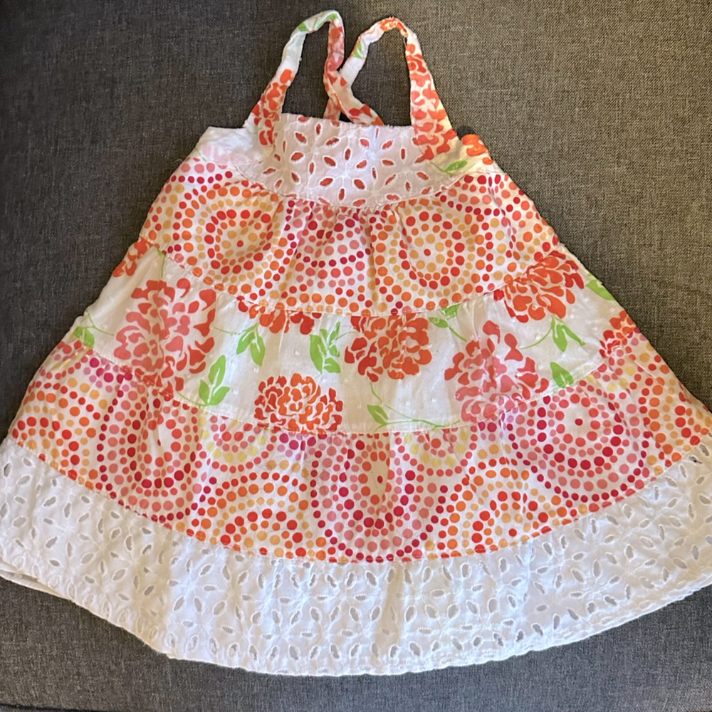 Penelope Mack floral and dot print dress